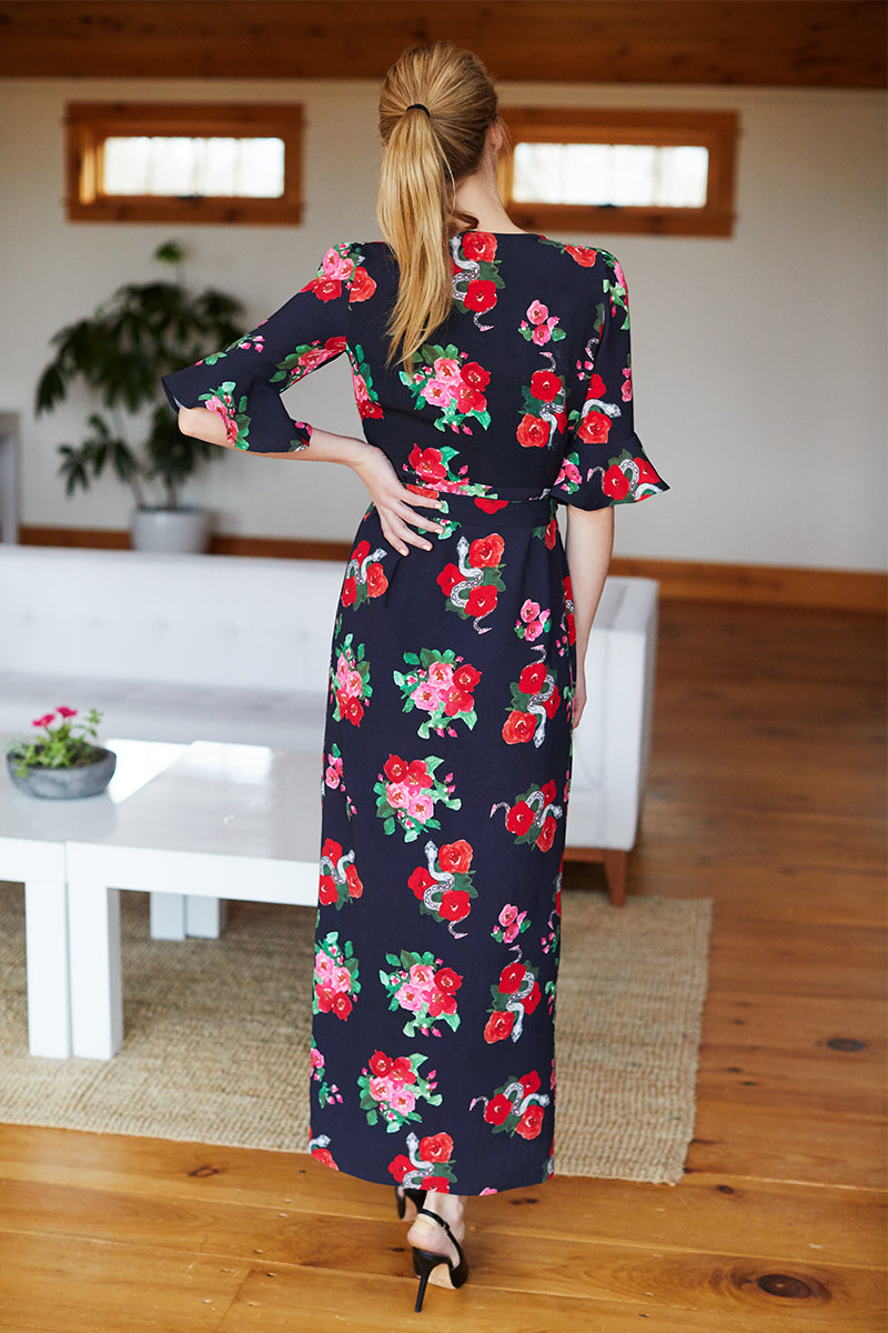 Marigot Dress - Wild Rose