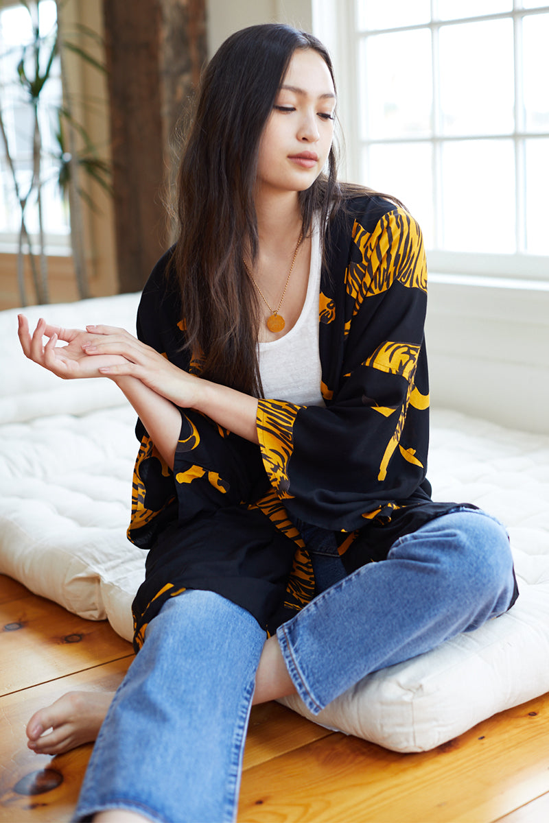 Fete Layering Top - Tigers