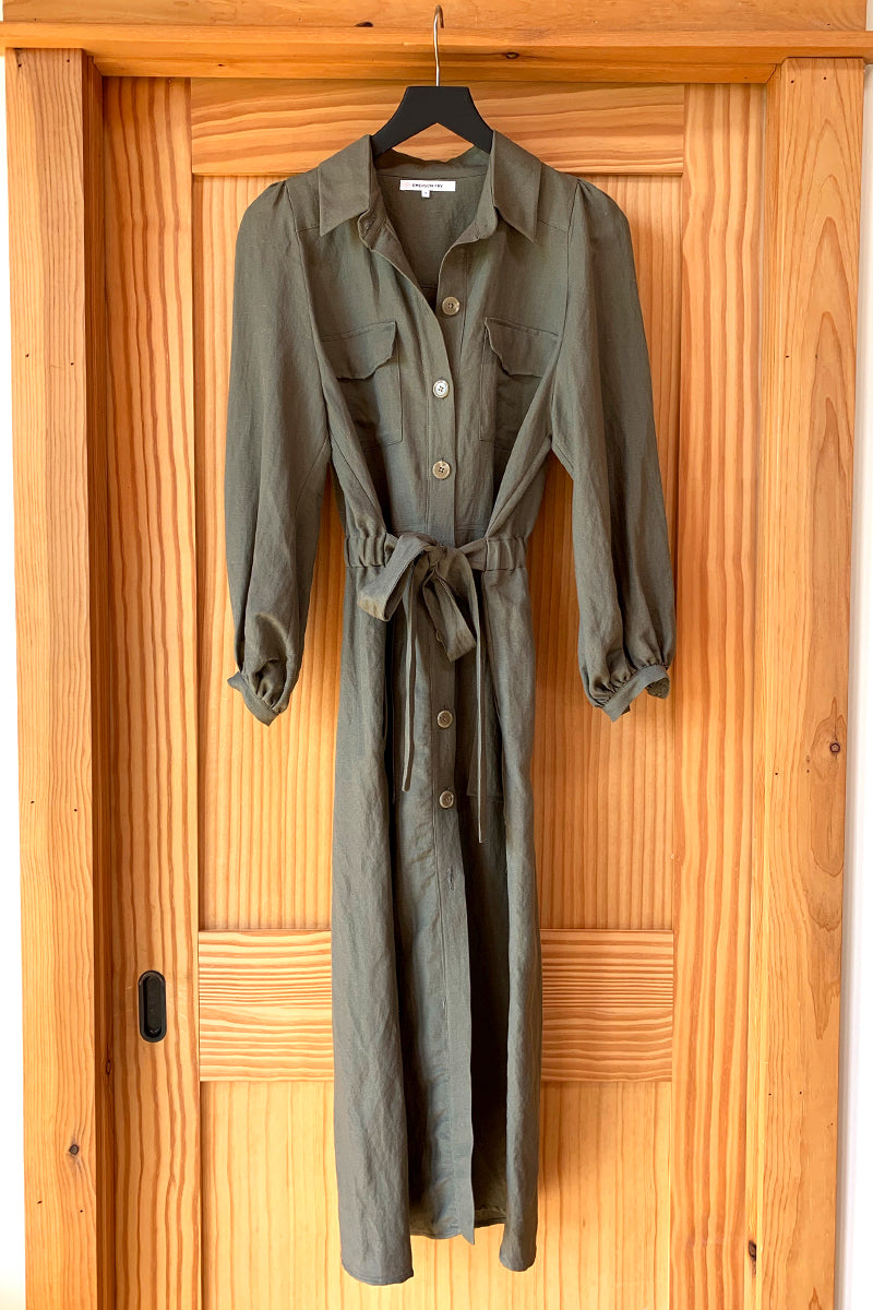 Utility Dress - Olive