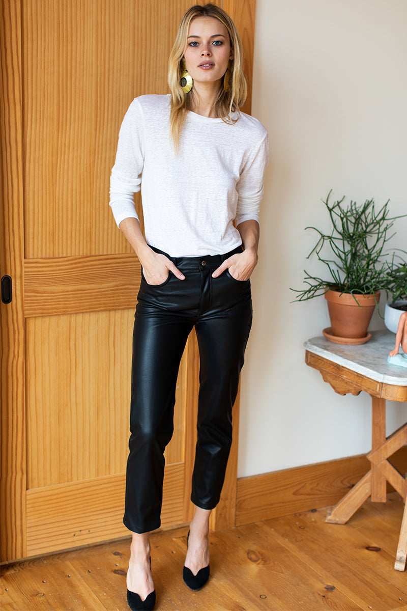 Stella Pant - Vegan Leather