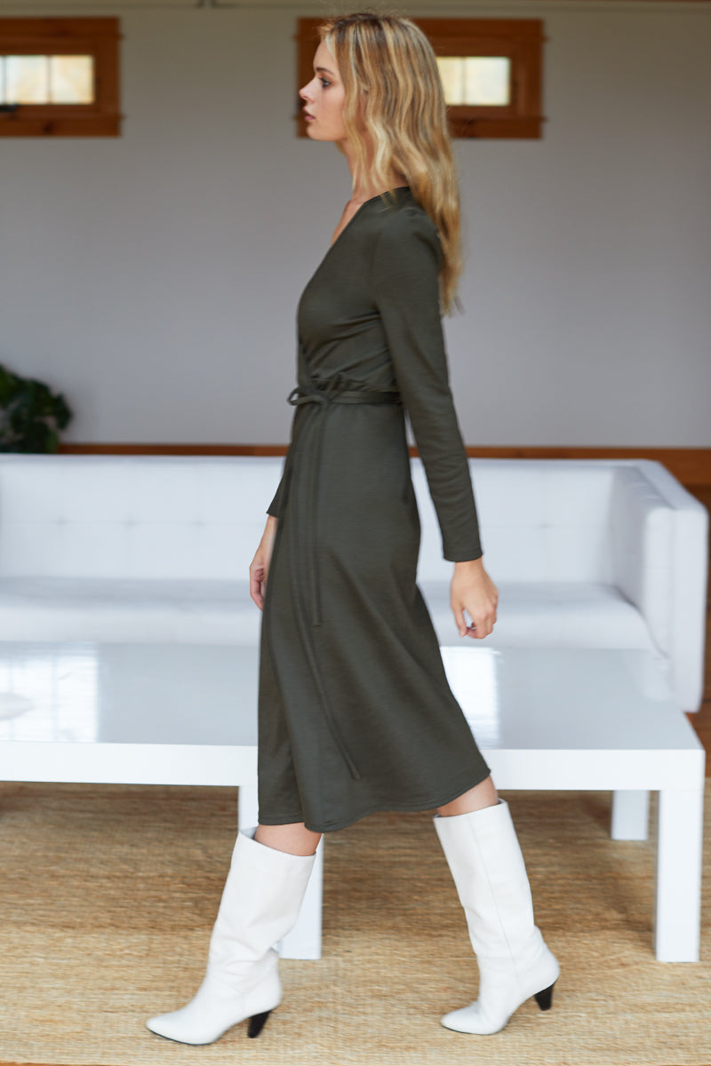 Ballet Dress - Olive
