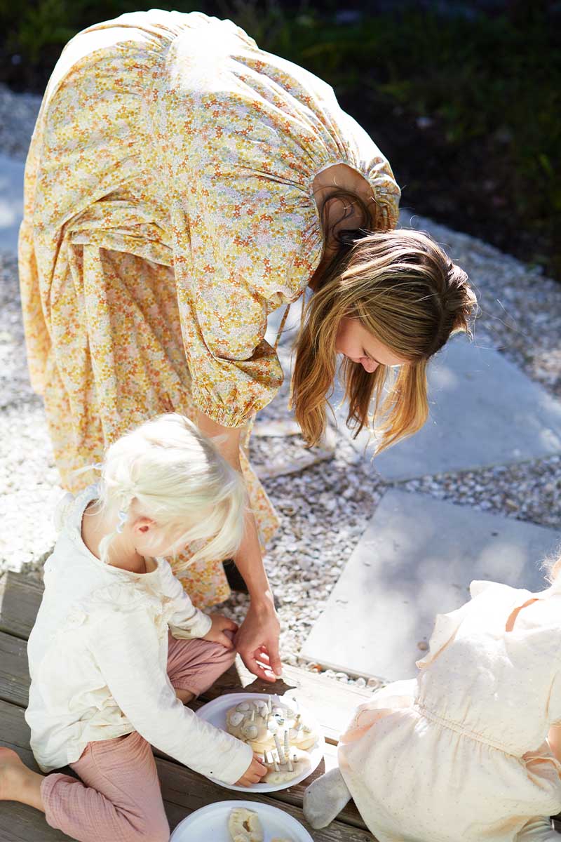 Rakel Long Dress - June Calico