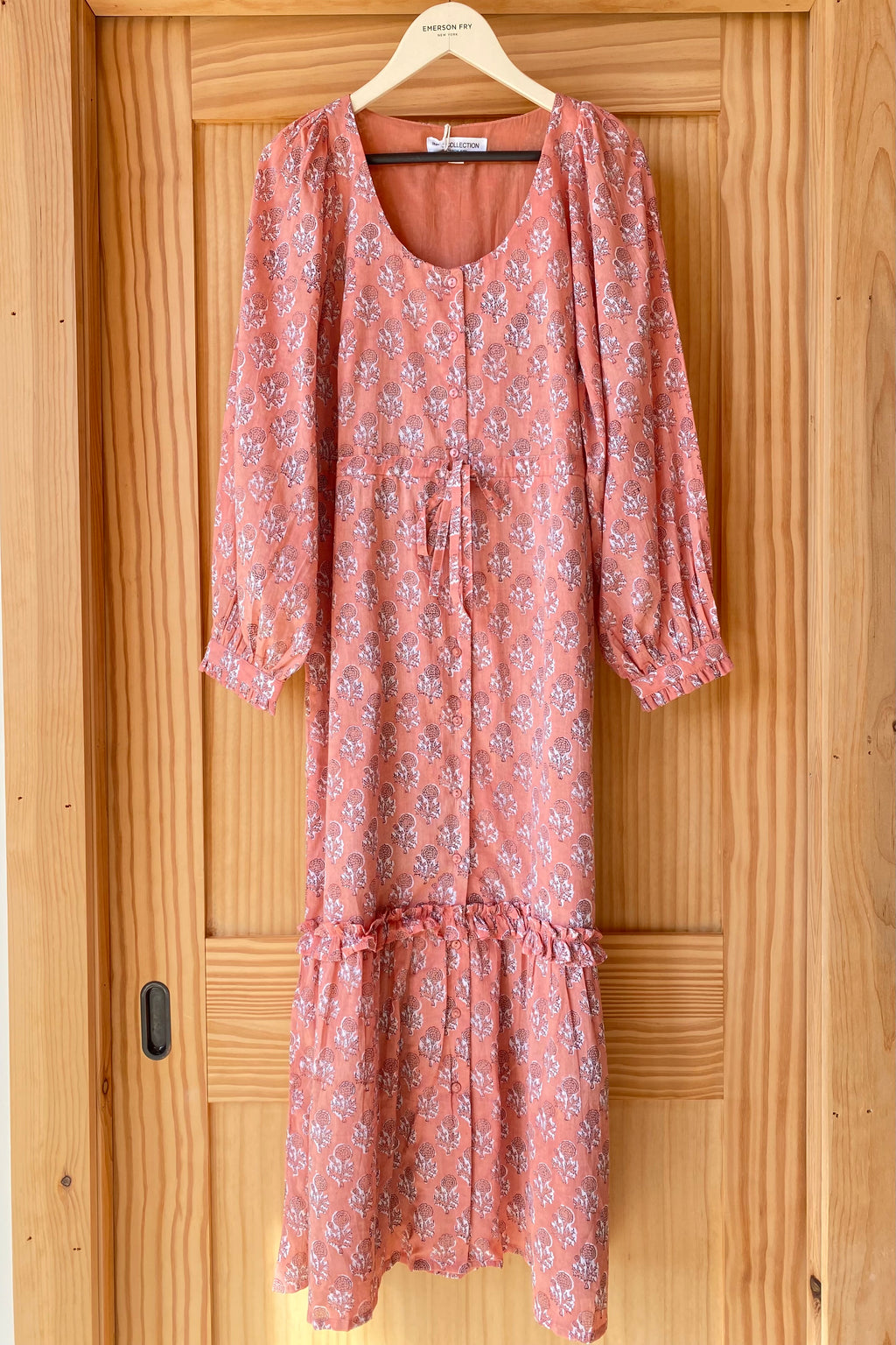 Lucy Long Sleeve Dress - Little Marigolds Apple Organic