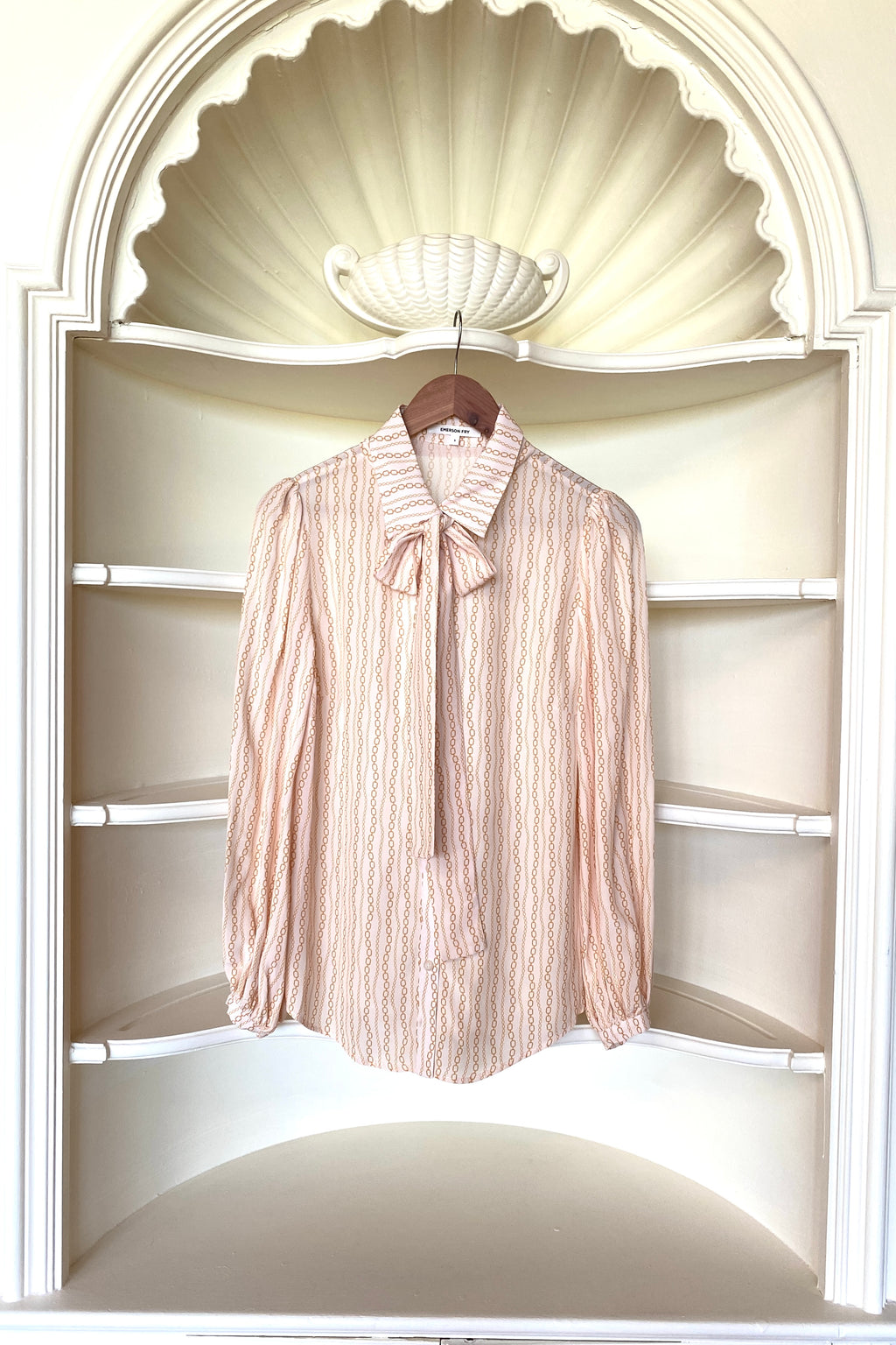Frankie Blouse - Delicate Chain Gold